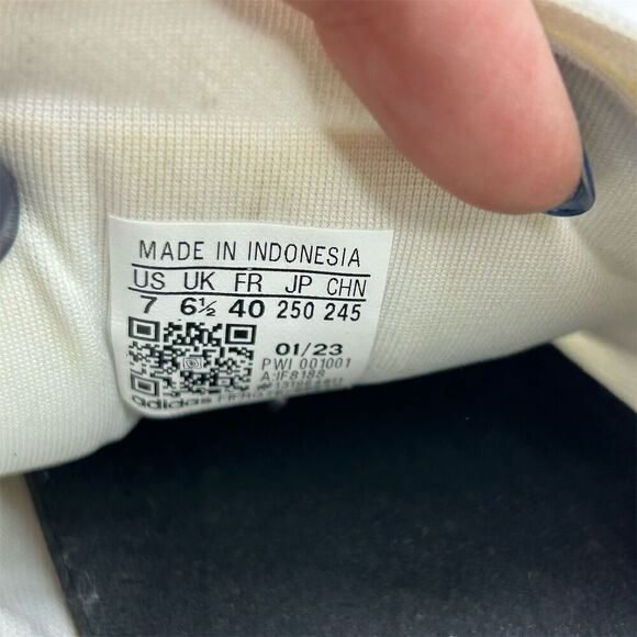 Adidas Avryn White Cream Sneakers Size 7 Athletic Casual (women's size 8) - Picture 15 of 15